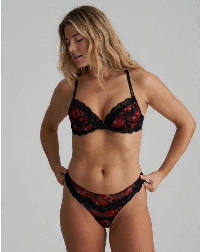Sujetador push-up removible Marie Jo Selyna (Spicy Red)