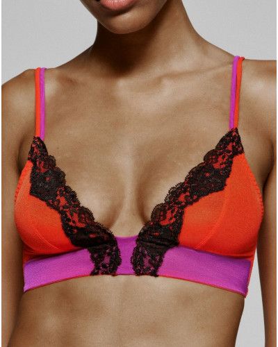 Bralette wireless Sarda Bremer (Hot Lava)