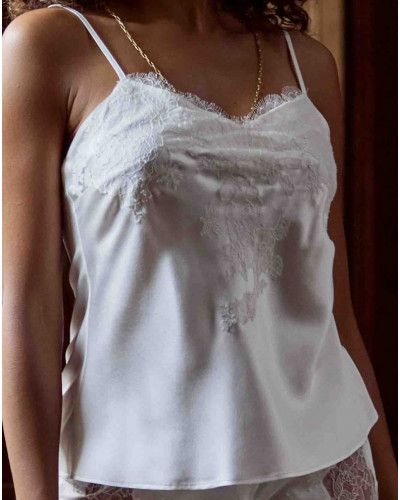 Camiseta de seda 100% Baccarat Marjolaine (Naturel)