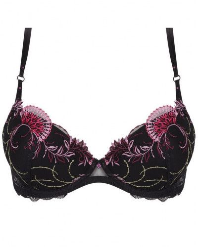 Padded bra Lise Charmel Floraison Passion (Safran Rose)