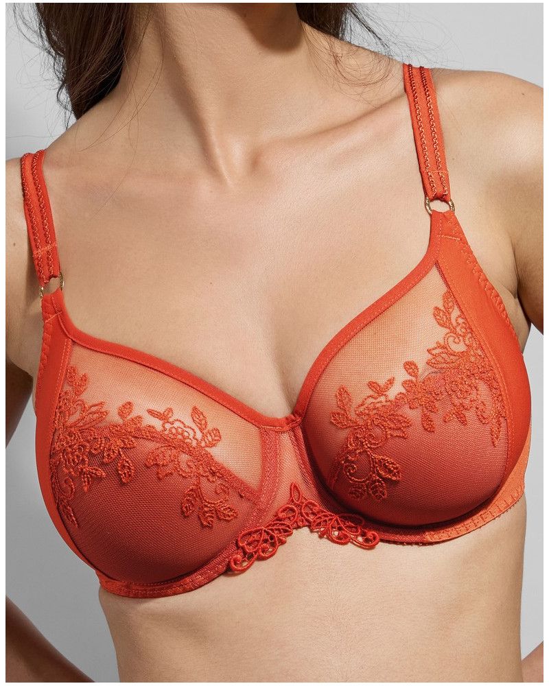 Sujetador con aros Empreinte Paola (Terracotta)