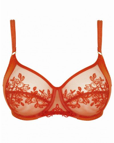 Underwired bra Empreinte Paola (Terracotta)