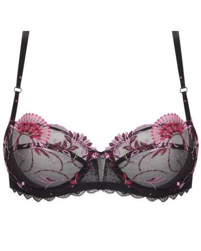 Demi bra Lise Charmel Floraison Passion (Safran Rose)