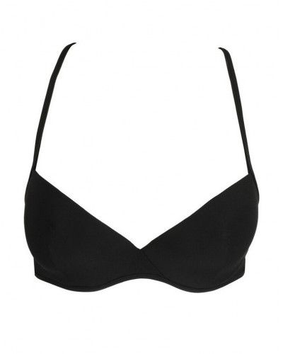 Soutien-gorge plunge coque Sarda Tau (Noir)