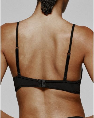 Soutien-gorge plunge coque Sarda Tau (Noir)