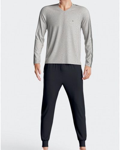 Pijama largo 100% algodón Eden Park H51 (MX169)