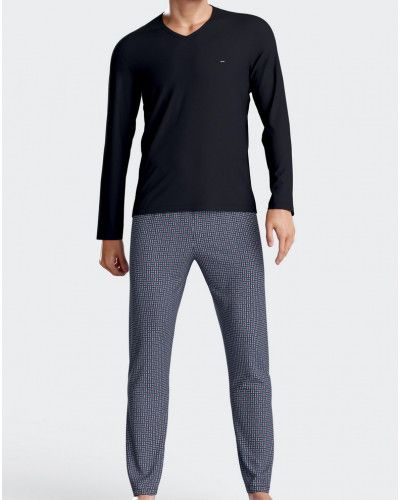 Pyjama long 100% Coton Eden Park H57 (PKD85)