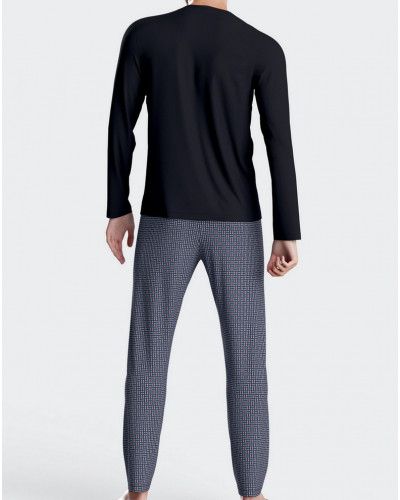 Pijama largo 100% algodón Eden Park H57 (PKD85)