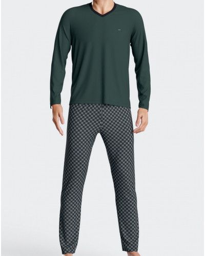 Pijama largo 100% algodón Eden Park H57 (GN003)