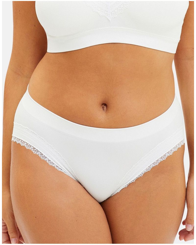 Calzoncillo Sans Complexe Agathe (Ivoire)