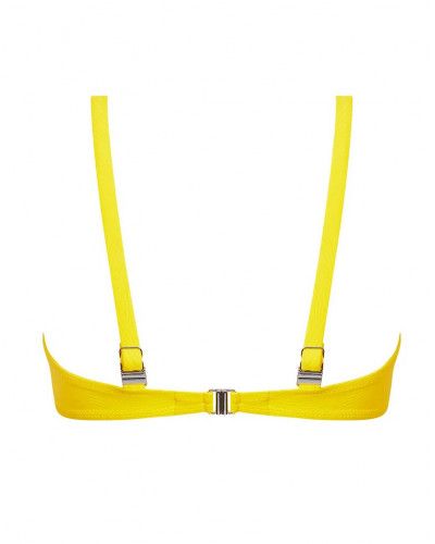 Sujetador de baño triángulo con aros Antigel La Muse Des Vagues (Jaune)