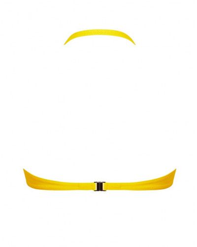 Padded bandeau bath bra Antigel La Muse Des Vagues (Jaune)