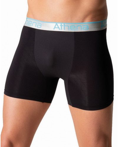 Lote de calzoncillos bóxer Athena Stretch Adjust (Noir/Pétrole)