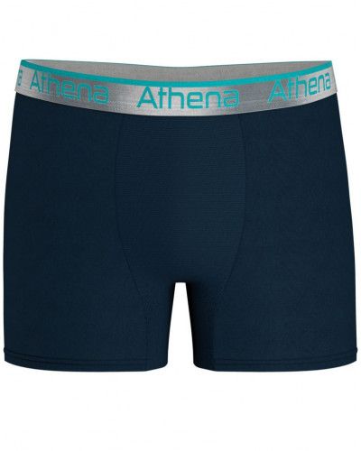 Lot de 2 boxers Stretch Adjust Athena (Noir/Pétrole)
