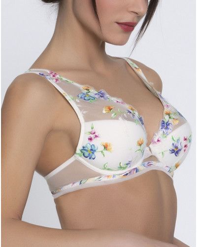 Fantasy half-foam bra Lise Charmel Baisers Légers (Bleus Légers)