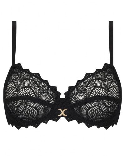 Sujetador con aros Antigel Sexy Bohème (Negro)