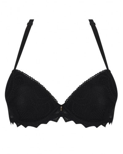 Soutien-gorge coque Antigel Sexy Bohème (Noir)
