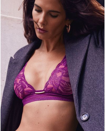 Bralette triángulo Aubade Into The Groove (Pink Karma)
