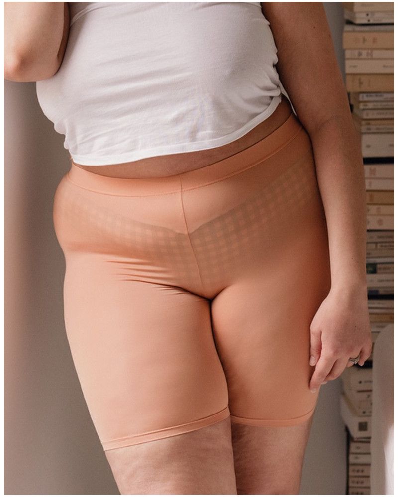 Pantalón corto muslera antirozaduras Cuissoh (Terracota)