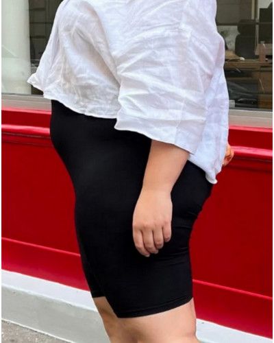 Shorty anti-frottement des cuisses long opaque Cuissoh (Noir)