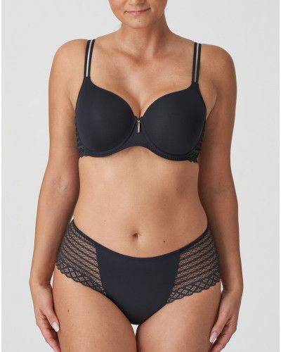 Padded Bra heart shape Prima Donna Twist East End (Charbon)