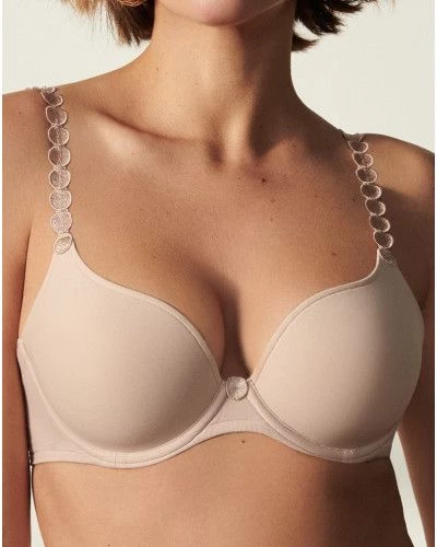 Marie Jo L'Aventure Women's Strapless Bra - Charcoal, 36A, Foam-Lined Underwire With Convertible Straps