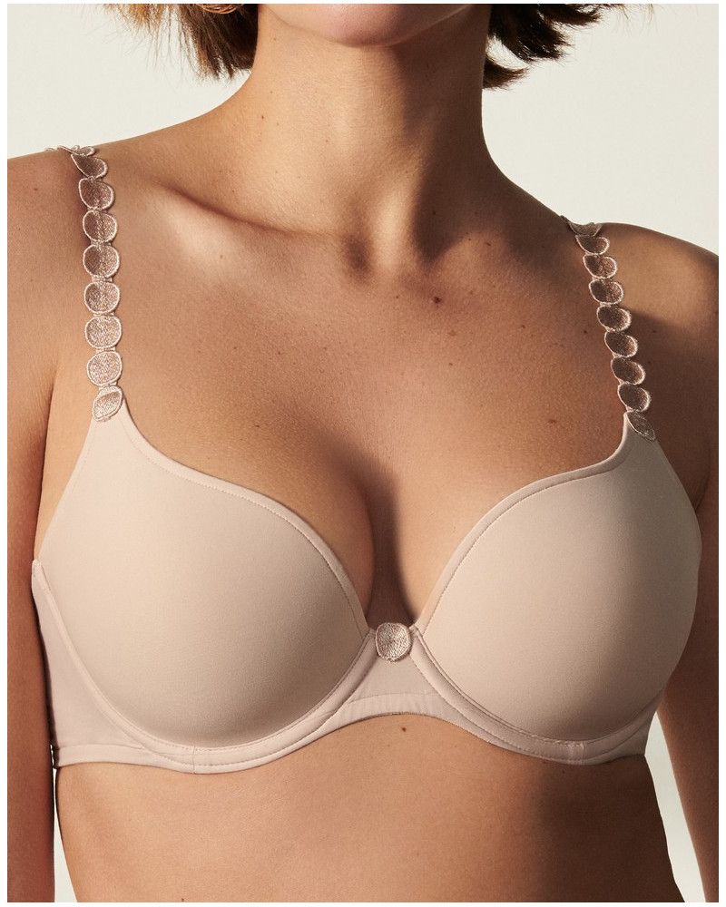 Sujetador Preformado Forma de Corazón Marie Jo Tom (Café au Lait)