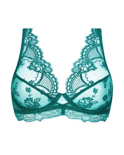 Glamour bra Lise Charmel Sublime en Dentelle (Vert Princesse)