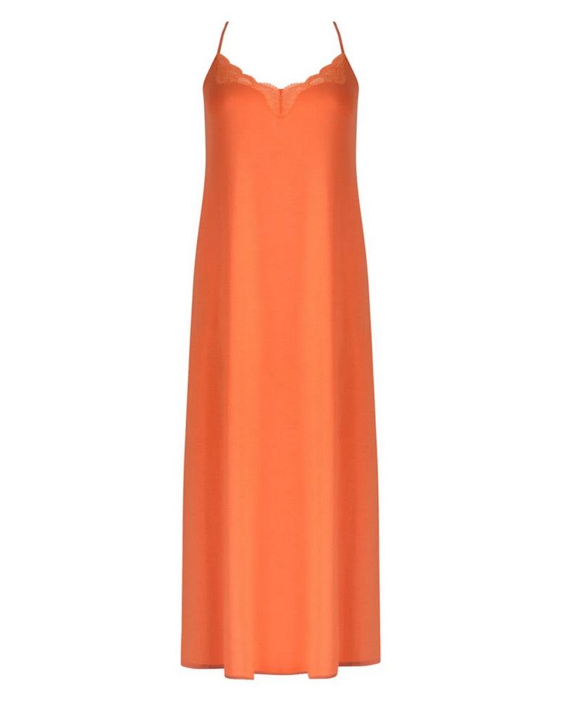 Long night dress Antigel Simply Perfect (Orange Safrané)