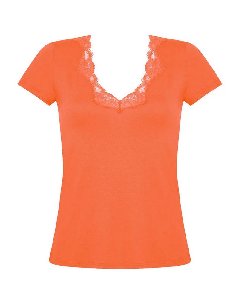 Tee shirt short sleeves Antigel Simply Perfect (Orange Safrané)