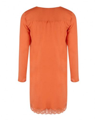 Camisón mangas largas bien estar Antigel Simply Perfect (Orange Safrané)