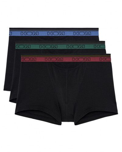 Paquete de 3 boxers HO1 HOM Tiago (Negro)