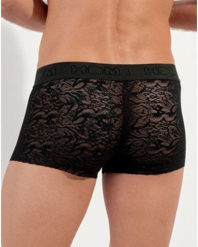 Shorty en dentelle HOM Free Cut Lace (Noir)