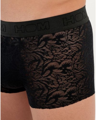 Shorty en dentelle HOM Free Cut Lace (Noir)