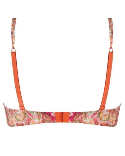 Padded bra Antigel Cachemire en Fête (Orange Multico)