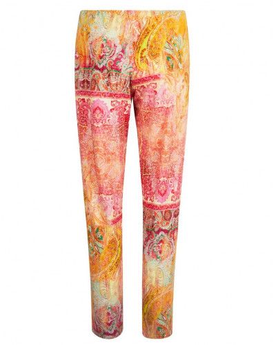 Pantalone Antigel Cachemire en Fête (Orange Multico)