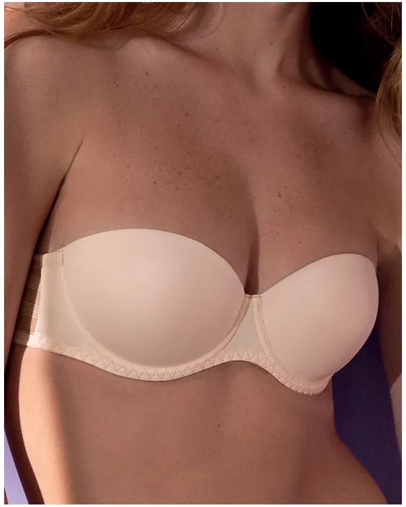 Strapless padded bra New Apesanteur (Magnolia)