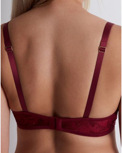 Soutien-gorge triangle plunge Aubade Magnetic Spell (Crimson Red)