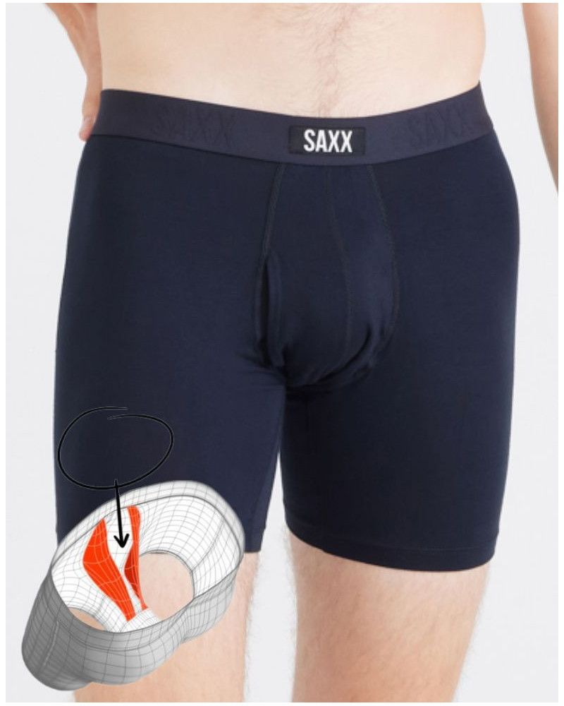 Boxer Saxx Vibe Xtra Super Soft (Negro)