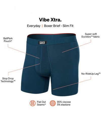 Bóxer con bragueta Vibe Xtra Saxx (Huricane)