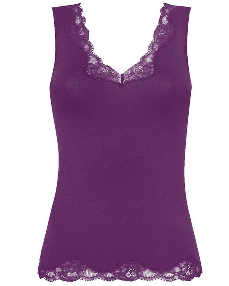 Top well-being sleeveless Antigel Simply Perfect (Prune Magic)