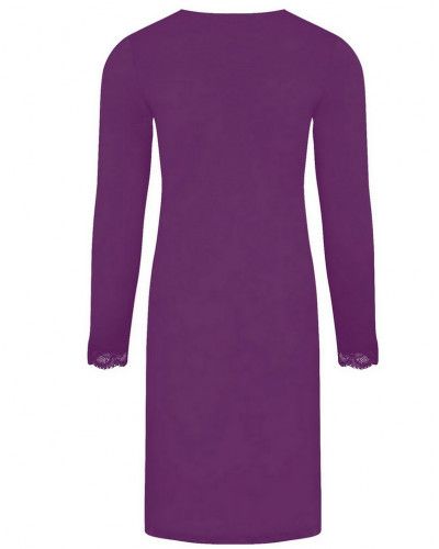 Nightdress long sleeves Antigel Simply Perfect (Prune Magic)