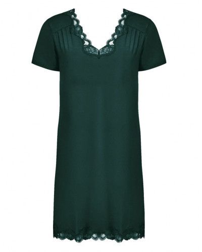 Nightdress short sleeve Antigel Simply Perfect (Vert Anglais)