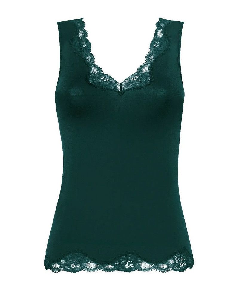 Top well-being sleeveless Antigel Simply Perfect (Vert Anglais)