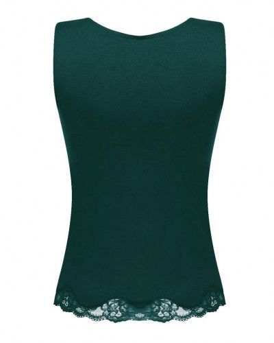 Top well-being sleeveless Antigel Simply Perfect (Vert Anglais)