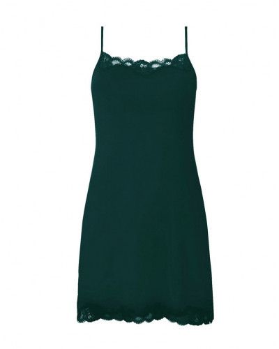 Nightdress thin straps Antigel Simply Perfect (Vert Anglais)