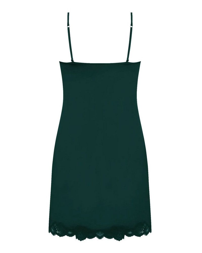 Nightdress thin straps Antigel Simply Perfect (Vert Anglais)