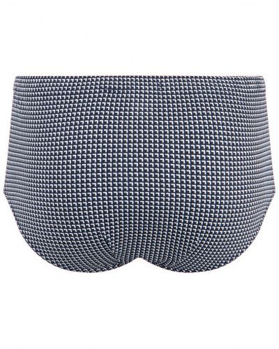 Slip taille haute 100% coton Eminence motifs (Angles Marine)