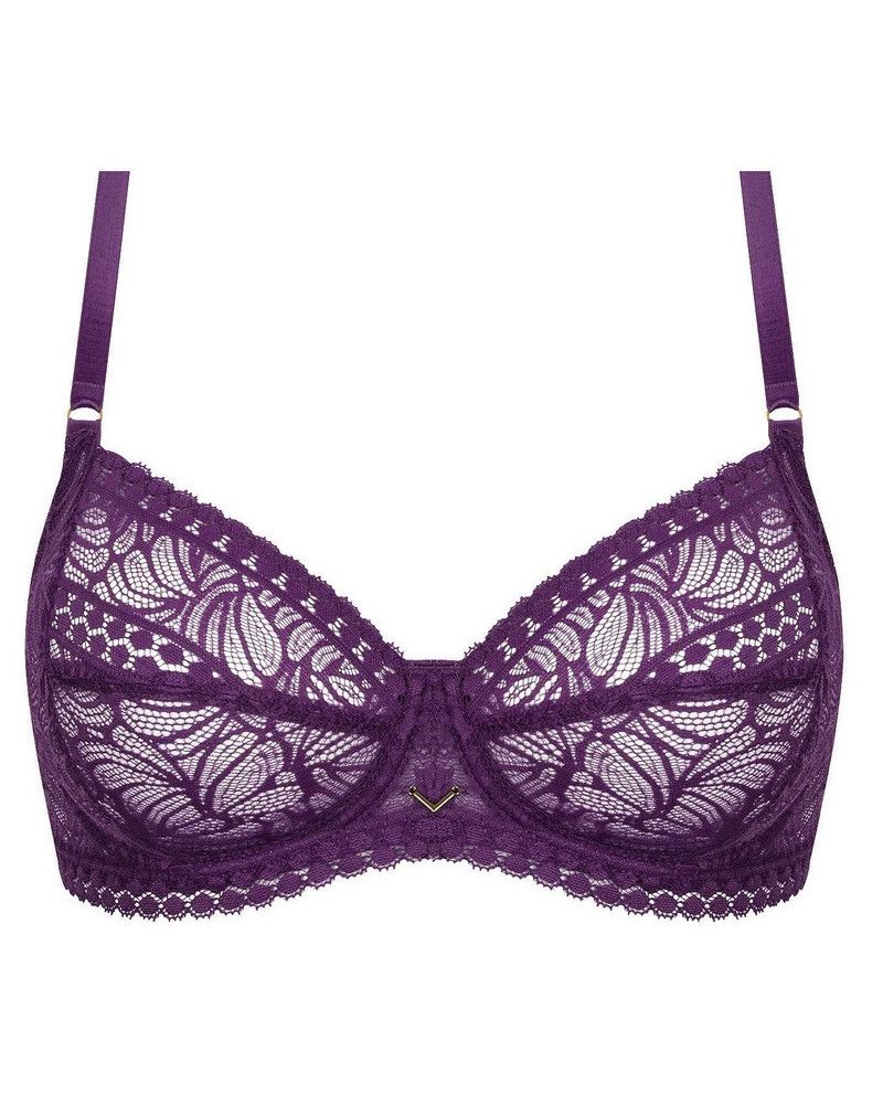 Underwired bra Antigel Atelier Séduction (Prune Magic)