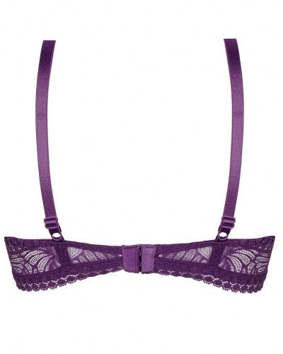 Sujetador triángulo con aros Antigel Atelier Séduction (Prune Magic)